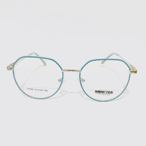 Sliver-Blue metal Eyeglass