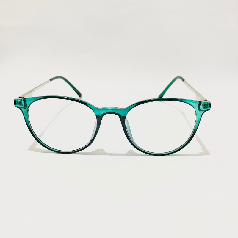 Dark Green Eyeglass