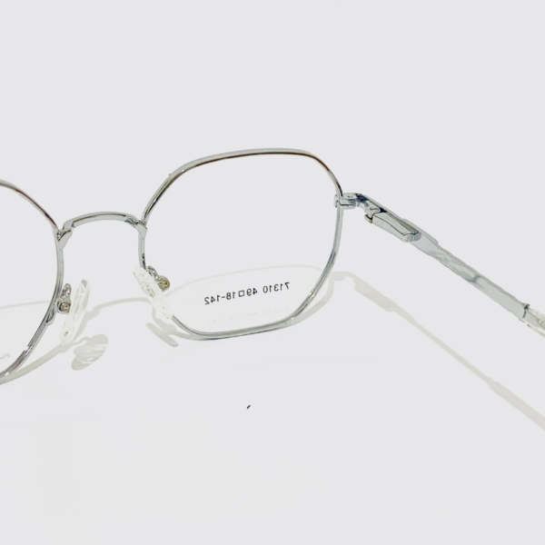 Sliver-Green metal Eyeglass