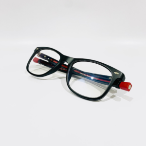 Black-Red Wayfarer Eyeglass for kids